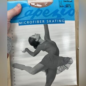 1812C capezio over the boot with no hooks skater tight suntan